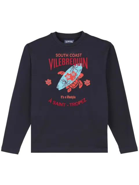 Vilebrequin Turtles Surf t-shirt Blue ALEB9V93