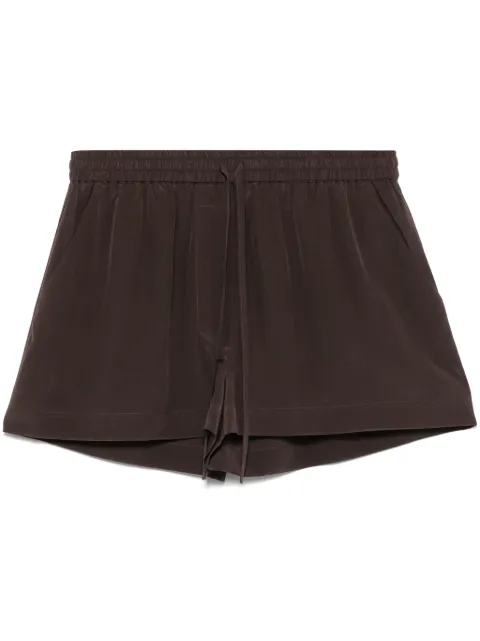 P.A.R.O.S.H. silk shorts Brown SWEETD210577
