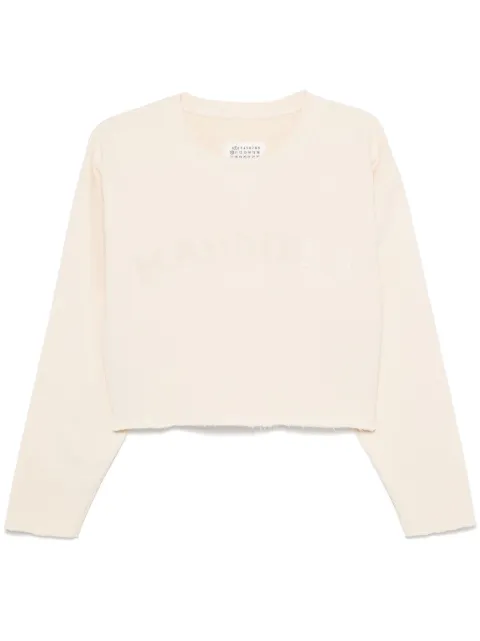 Maison Margiela Firm sweatshirt Neutrals S51GU0134S25570