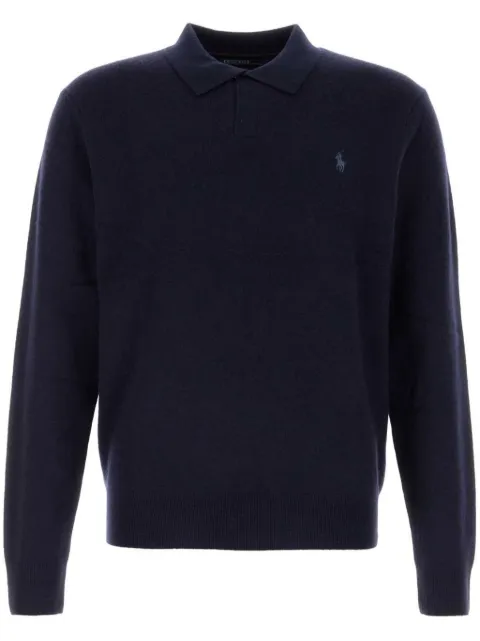 Polo Ralph Lauren polo collar sweater Blue 710946001001