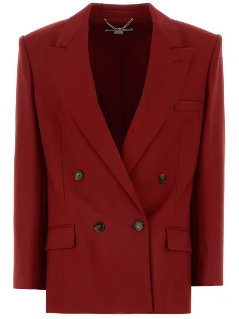 Stella McCartney wool blazer Red 650122SSA36