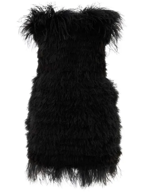 Sportmax Avocado mini dress Black 2422226213600
