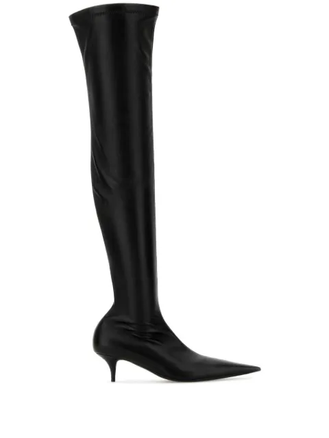 Balenciaga 50mm Avenue boots Black 804475WB1S1