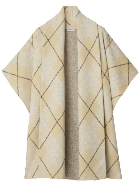 Burberry checked cape Neutrals 8098911