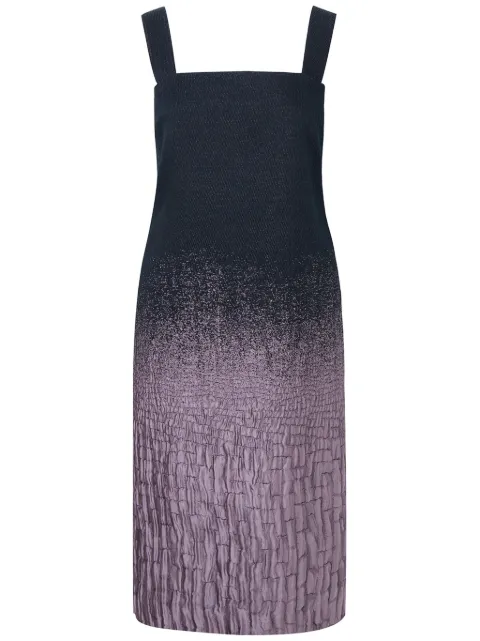 Ports 1961 gradient-effect bodycon midi dress Black PW424DSS01FWOX100