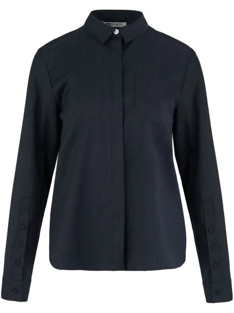 Ports 1961 Iconic wool shirt Grey PW424HLS01FWVU587
