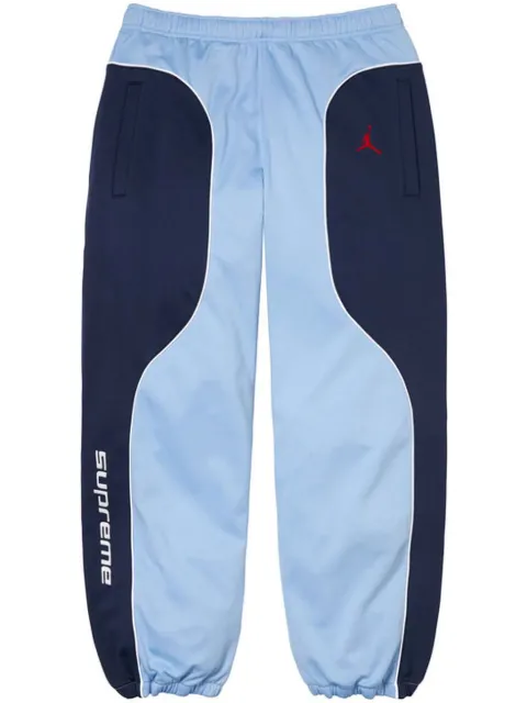 Supreme x Jordan Tricot track pants Blue SU690