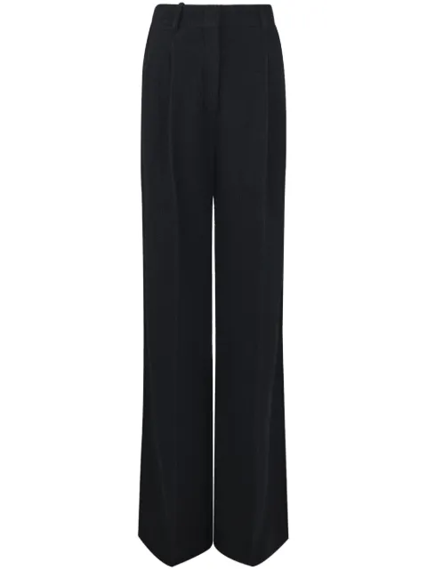 Ports 1961 Stylish Fair flared trousers Black PW424TWL61FVIU150