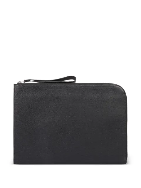 Valextra leather wallet Black V6A71028000