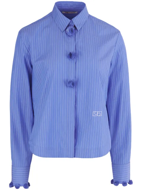 Ports 1961 Charming pompom shirt Blue PW424HLS04FCOS104