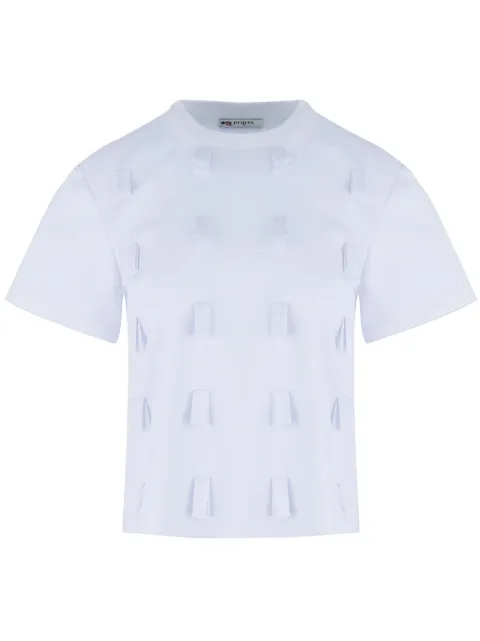 Ports 1961 Chic T-shirt White PW424KKX07JCOU145