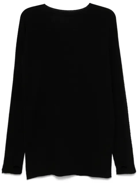 Isaac Sellam Experience cashmere sweater Black DISSIPELISCIO