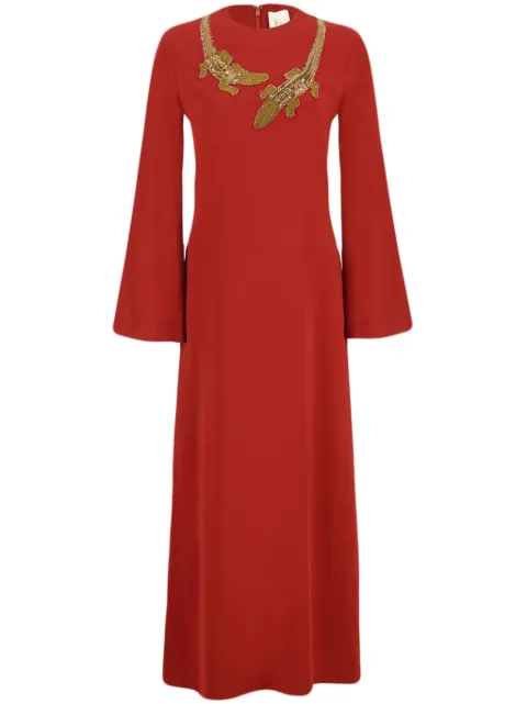 PAULA Enoki maxi dress Red ENOKI