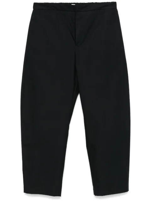 Jil Sander tapered trousers Blue J47KA0255J45039