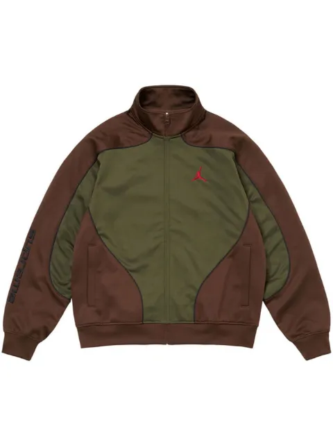 Supreme x Jordan Tricot track jacket Green SU679