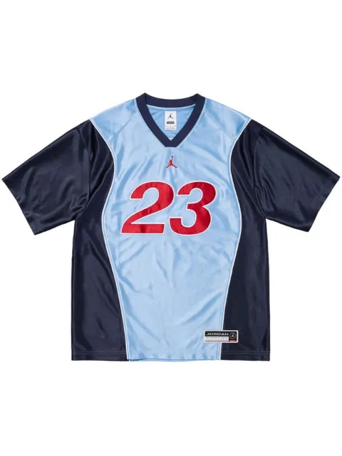 Supreme x Jordan Warm Up jersey Blue SU677