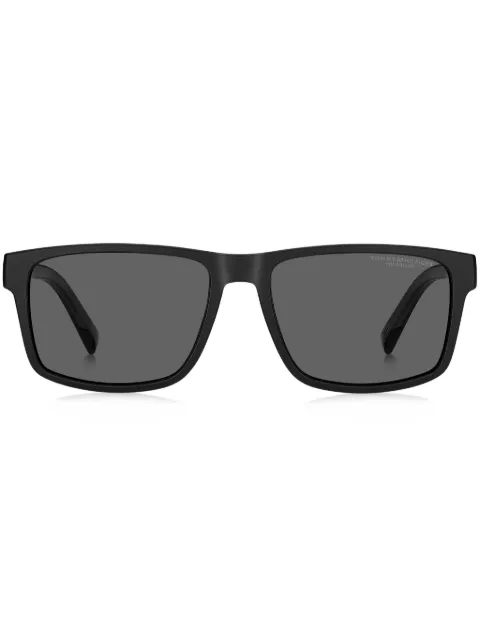 Tommy Hilfiger rectangle-frame sunglasses Black TH2142S