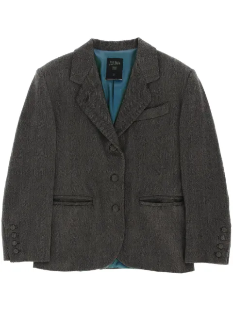 Jean Paul Gaultier Pre-Owned 1990s wool blazer Grey GAU300LU