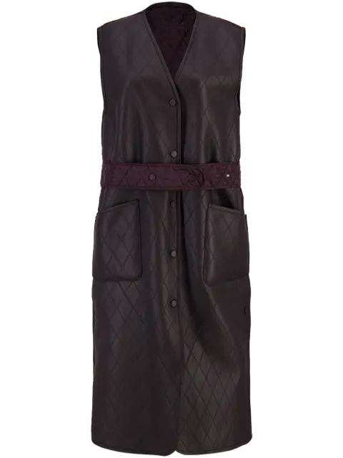 FENDI reversible vest Brown FM5385AONG