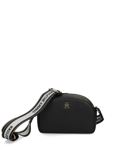 Tommy Hilfiger logo-plaque crossbody bag Black AW0AW16679