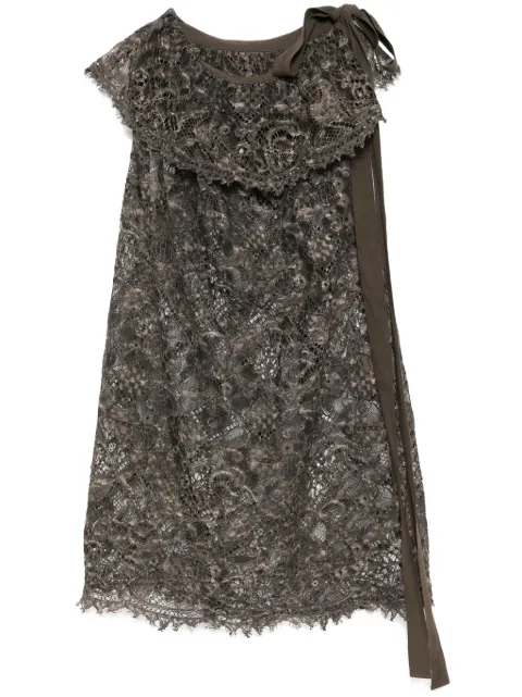 Uma Wang Tait top Brown W4WUW1041