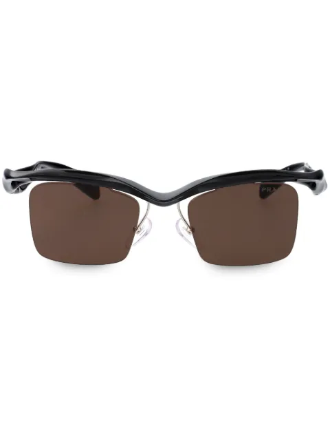 Prada Eyewear square-frame sunglasses Black 0PRA15S1AB8C1