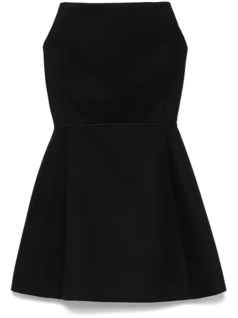 Ioana Ciolacu corset-style mini dress Black IC25DR01