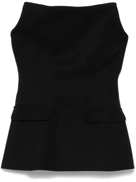 Ioana Ciolacu corset-style top Black IC25TP02