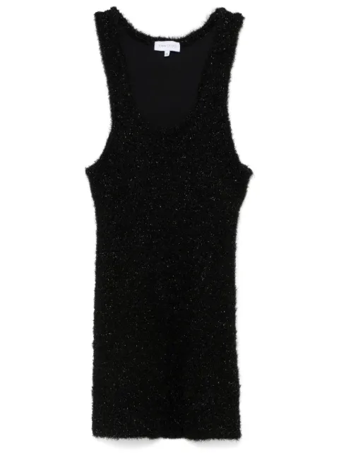 Ioana Ciolacu textured-finish mini dress Black IC25DR05