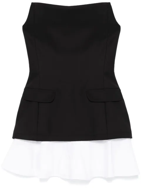 Ioana Ciolacu corset mini dress Black IC25DR02