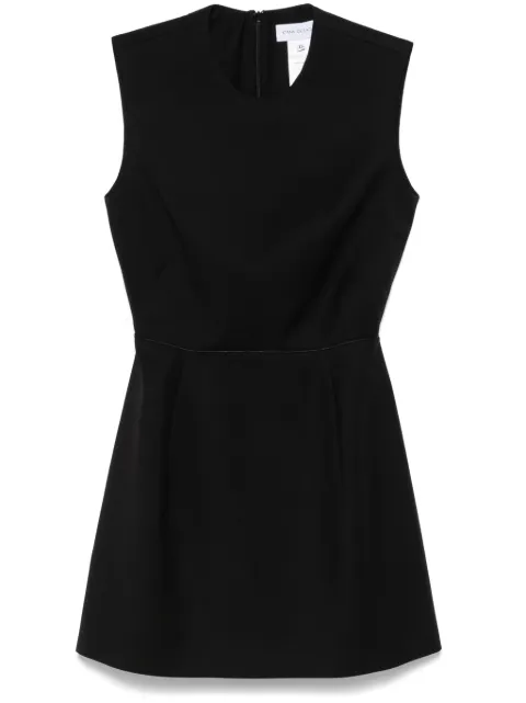 Ioana Ciolacu flared mini dress Black IC25DR06