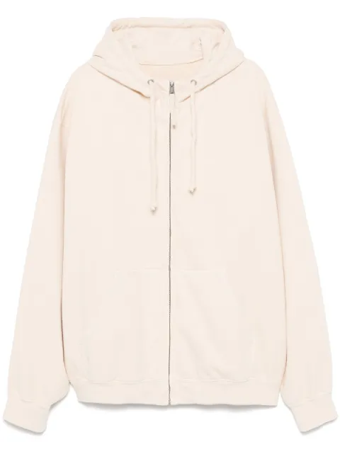 Maison Margiela embroidered logo hoodie Neutrals S50HG0046S25520