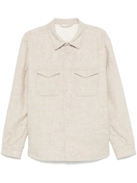 ERALDO padded shirt Neutrals CORTINA