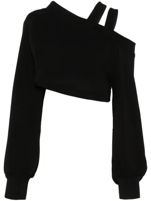 Ioana Ciolacu off-shoulder top Black IC25CT01