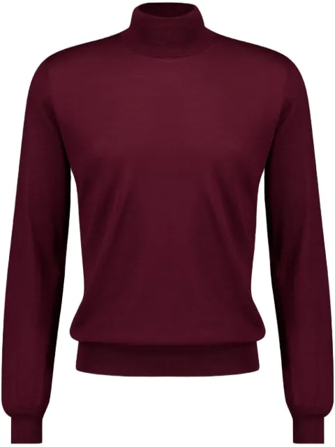 Boglioli virgin wool sweater Red 91420FB2808