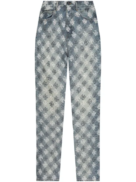 AMIRI MA-beaded jeans Blue AMDNGH1045