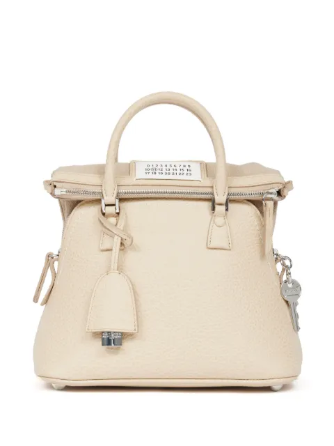 Maison Margiela mini 5AC Classique tote bag Neutrals S56WG0082P4455