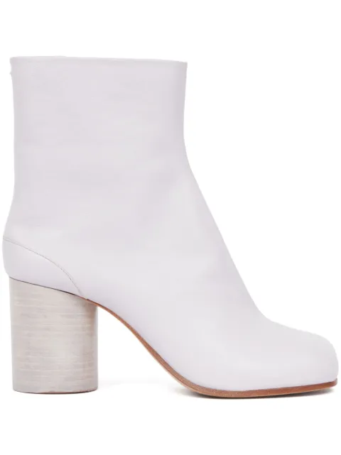 Maison Margiela 80mm Tabi leather ankle boots Purple S58WU0260P3753