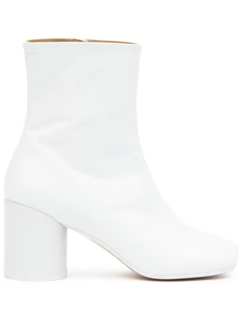 MM6 Maison Margiela 70mm Anatomic ankle Boots White S59WU0235P3628