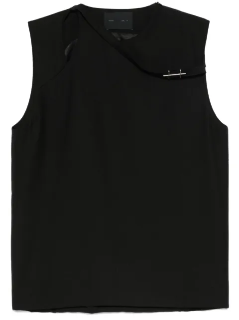 HELIOT EMIL Aegis vest Black AW24M04047BLK01