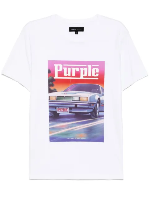 Purple Brand Cruise T-shirt White P109CBWC125