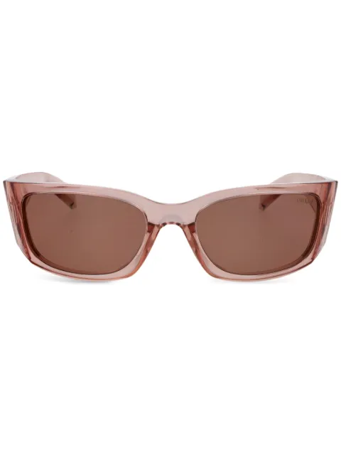 Prada Eyewear shield sunglasses Pink 0PRA14S