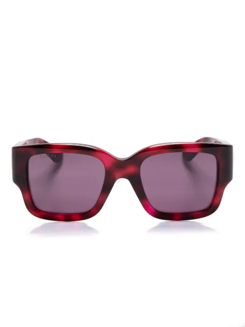 Gucci Eyewear square-frame sunglasses Brown GG1663S