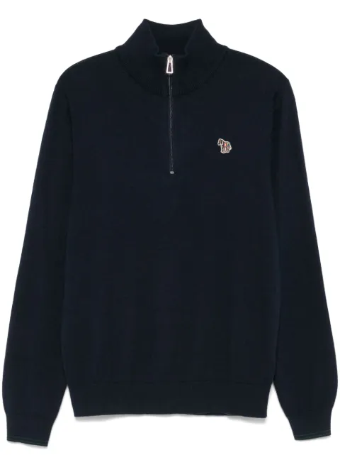 Paul Smith Zebra-motif sweater Blue M2R531XZN22226