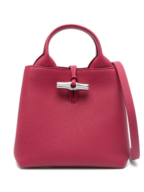 Longchamp S Le Roseau tote bag Red 10273HFPM06