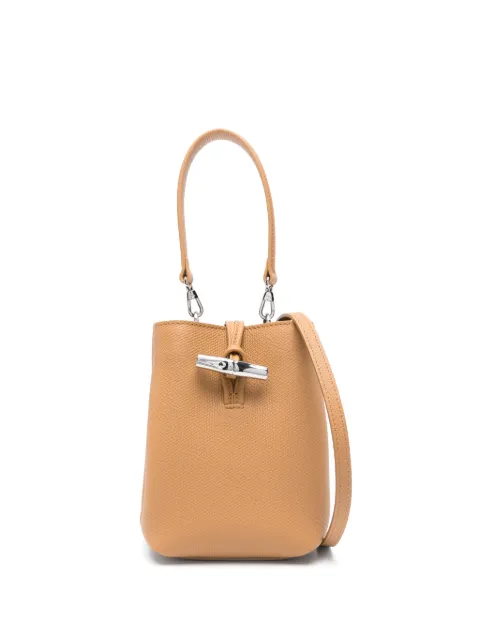 Longchamp Le Roseau XS bucket bag Brown 10279HFP371
