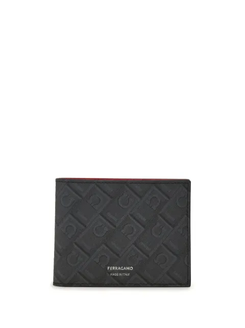 Ferragamo Ferragamo monogram wallet Black 780329