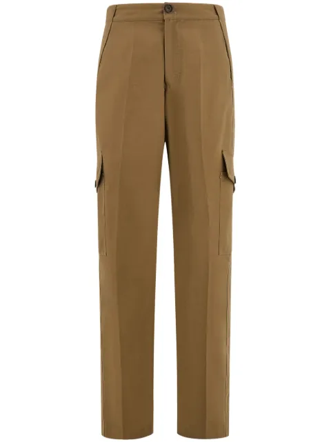 Ferragamo canvas cargo pants Green 780689