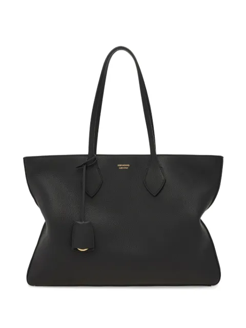 Ferragamo star-shaped tote bag L Black 779336