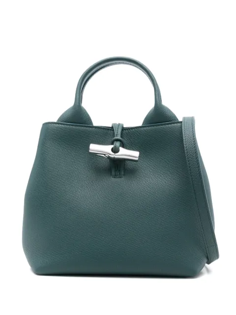 Longchamp small Le Roseau tote bag Blue 10273HFP079